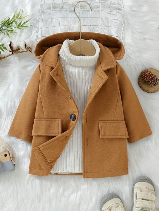 Elegant Hooded Coat